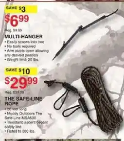 Dunham's Sports Muddy Outdoors The Safe-Line Rope offer