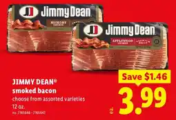 Lidl Jimmy Dean smoked bacon offer