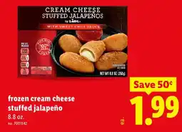 Lidl Lidl cream cheese stuffed jalapeños offer