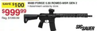 Dunham's Sports M400 forge 5.56 romeo-msr gen 2 offer