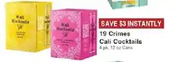 Piggly Wiggly Cali Cocktails 19 Crimes offer