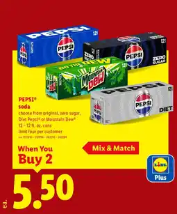 Lidl Pepsi soda offer