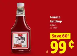 Lidl Tomato Ketchup offer