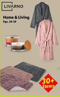 Lidl Livarno home & living offer