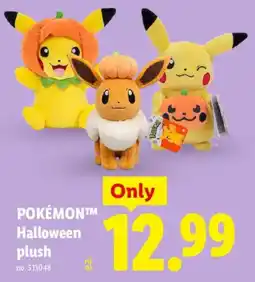 Lidl Pokemon Halloween plush offer
