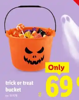 Lidl trick or treat bucket offer