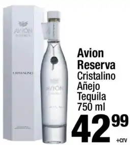 Super King Markets Avion Reserva Cristalino Tequila offer