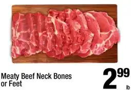 Super King Markets Meaty Beef Neck Bones or Feet offer
