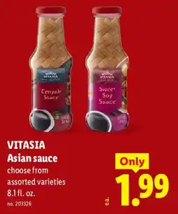 Lidl Vitasia asian sauce offer