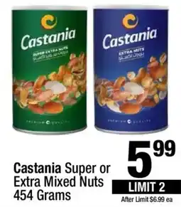 Super King Markets Castania Super or Extra Mixed Nuts offer
