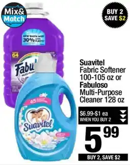 Super King Markets Suavitel Fabric Softener or Fabuloso Multi-Purpose Cleaner offer