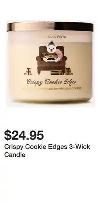 Bath & Body Works Crispy Cookie Edges 3-Wick Candle offer