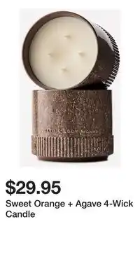 Bath & Body Works Sweet Orange + Agave 4-Wick Candle offer