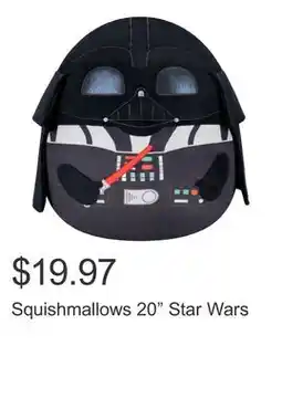 Costco Squishmallows 20 Star Wars offer