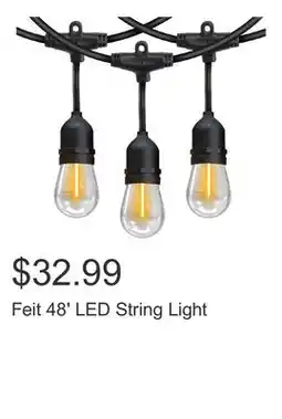 Costco Feit 48' LED String Light offer