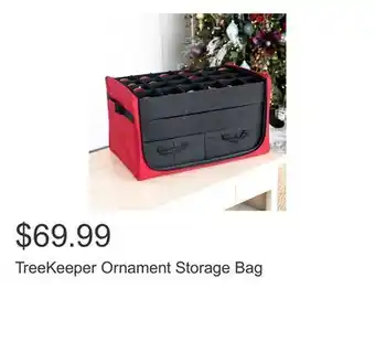 Costco TreeKeeper Ornament Storage Bag offer