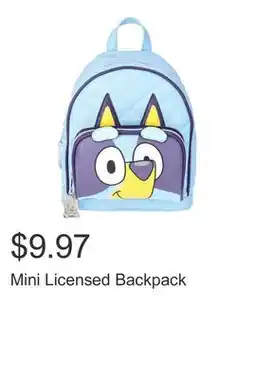 Costco Mini Licensed Backpack offer