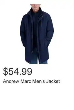 Costco Andrew Marc Men's Jacket offer