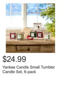 Costco Yankee Candle Small Tumbler Candle Set, 6-pack offer