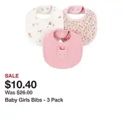 Belk Baby Girls Bibs offer