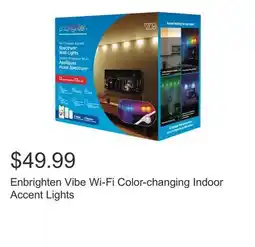 Costco Enbrighten Vibe Wi-Fi Color-changing Indoor Accent Lights offer