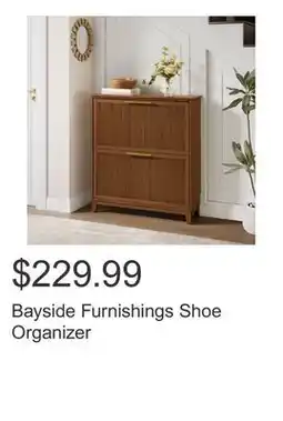 Costco Bayside Furnishings Shoe Organizer offer