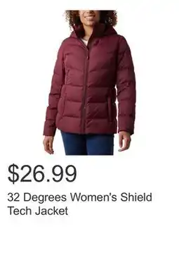 Costco 32 Degrees Women's Shield Tech Jacket offer