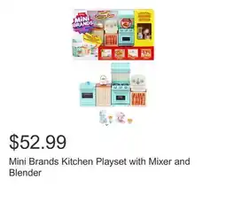Costco Mini Brands Kitchen Playset with Mixer and Blender offer