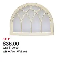 Belk White Arch Wall Art offer
