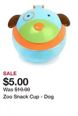 Belk Zoo Snack Cup - Dog offer