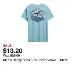 Belk Men's Heavy Seas 30's Short Sleeve T-Shirt offer