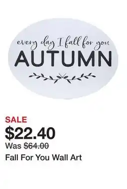 Belk Fall For You Wall Art offer