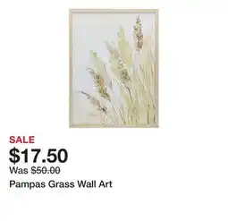 Belk Pampas Grass Wall Art offer