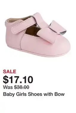 Belk Baby Girls Shoes with Bow offer