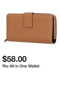 Belk Rio All in One Wallet offer