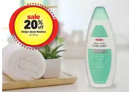 Meijer Meijer body wash offer