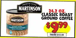 Ollie's MARTINSON CLASSIC ROAST GROUND COFFEE offer