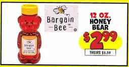 Ollie's Bargain Bee HONEY BEAR offer