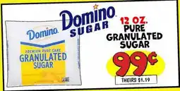 Ollie's Domino SUGAR PURE GRANULATED SUGAR offer