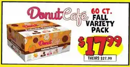 Ollie's Donut Cafe FALL VARIETY PACK offer
