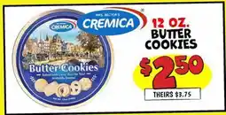 Ollie's CREMICA BUTTER COOKIES offer