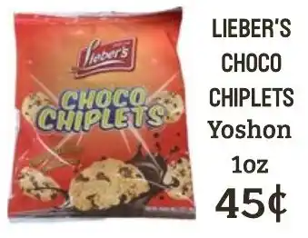 Lieber's choco chiplets