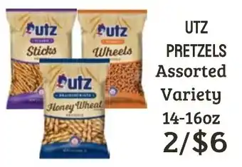 Utz pretzels assorted variety