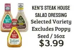 Seven Mile Market Ken's Steak House Salad Dressing offer