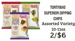 Seven Mile Market Tortiyahs superior dipping chips offer
