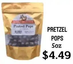 Seven Mile Market Simply delicious pretzel pops offer