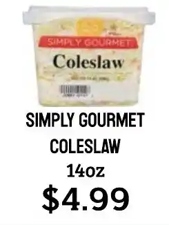 Seven Mile Market Simply gourmet coleslaw offer