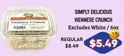 Seven Mile Market Simply Delicious Viennese Crunch offer