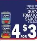 Ctown Goya tomato sauce offer