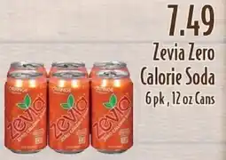 Piggly Wiggly Zevia Zero Calorie Soda offer